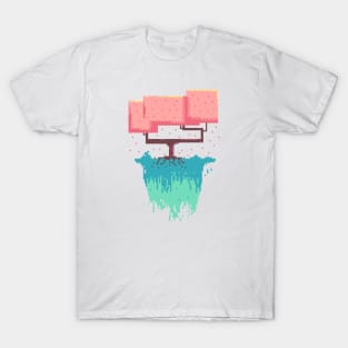 Pixel Art Tree T-Shirt